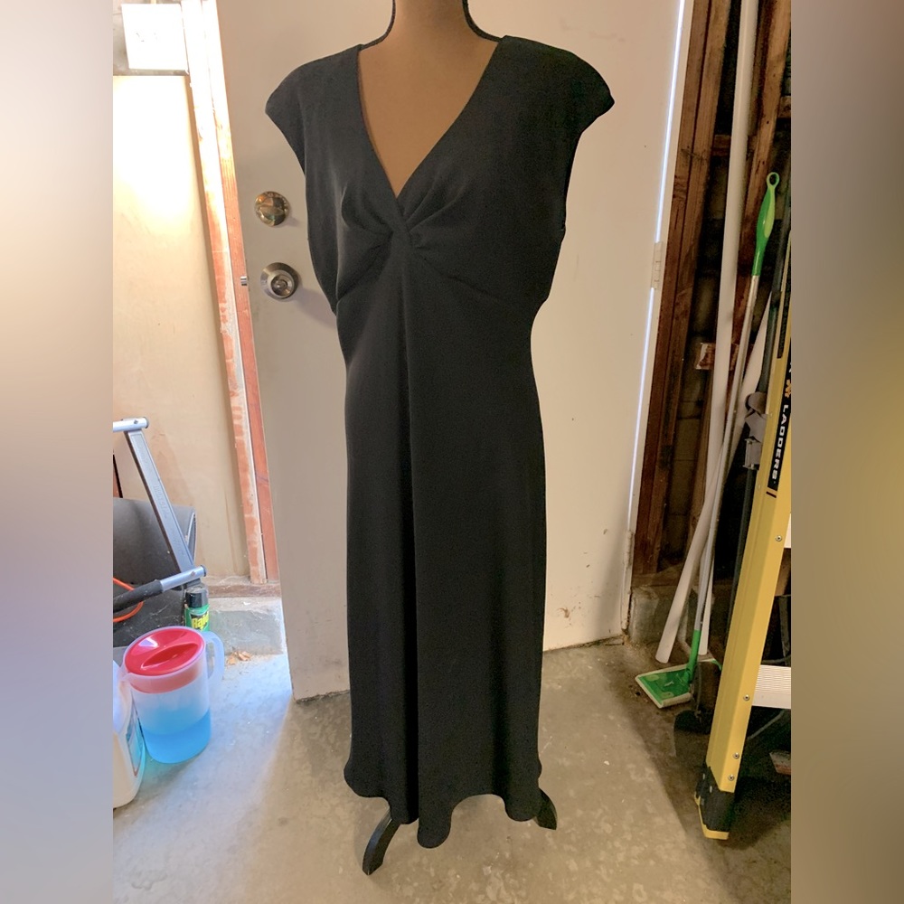 Classic cap sleeve little black dress